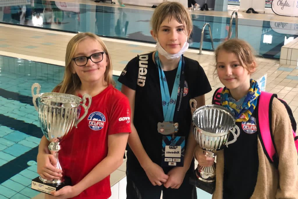 KS Delfin na OTYLIA SWIM CUP 2020 w Gdańsku