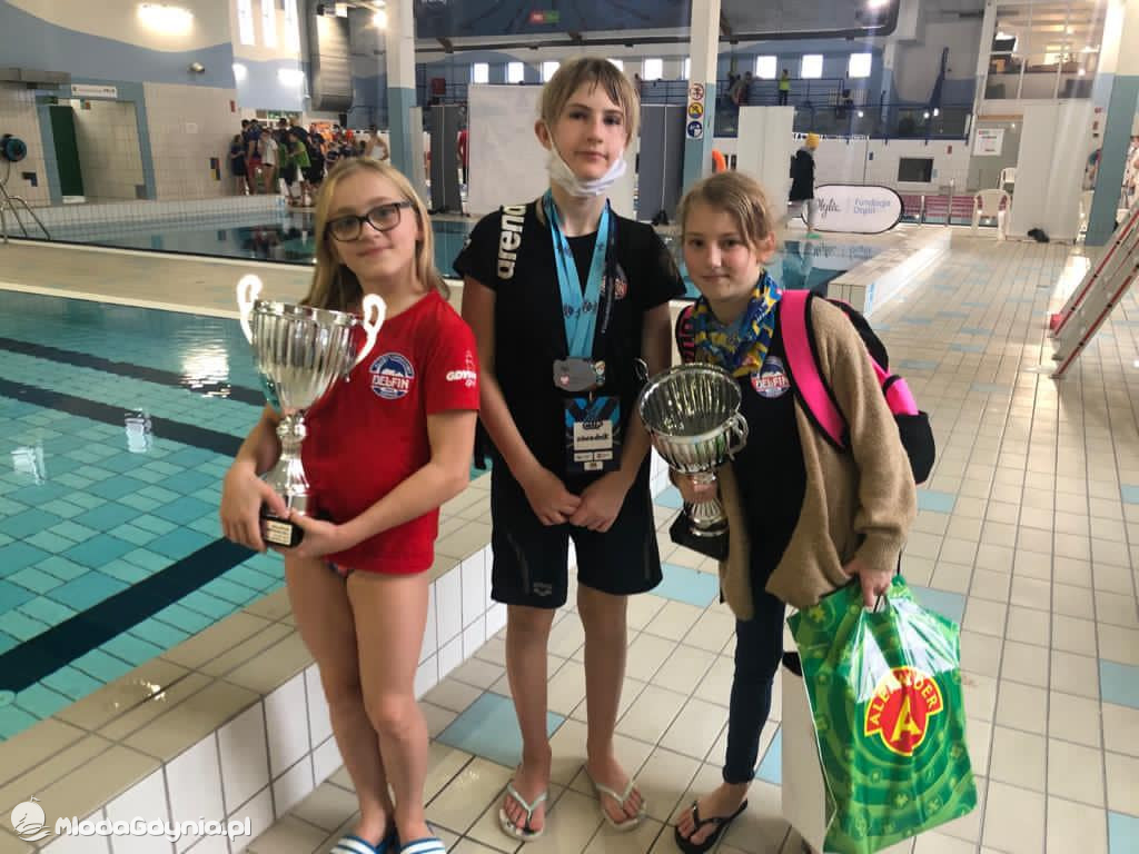 KS Delfin na OTYLIA SWIM CUP 2020 w Gdańsku
