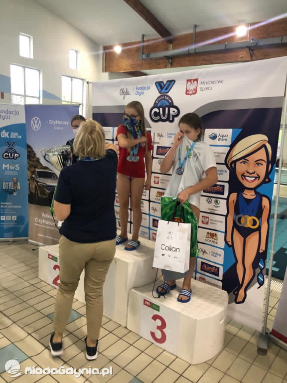 KS Delfin na OTYLIA SWIM CUP 2020 w Gdańsku