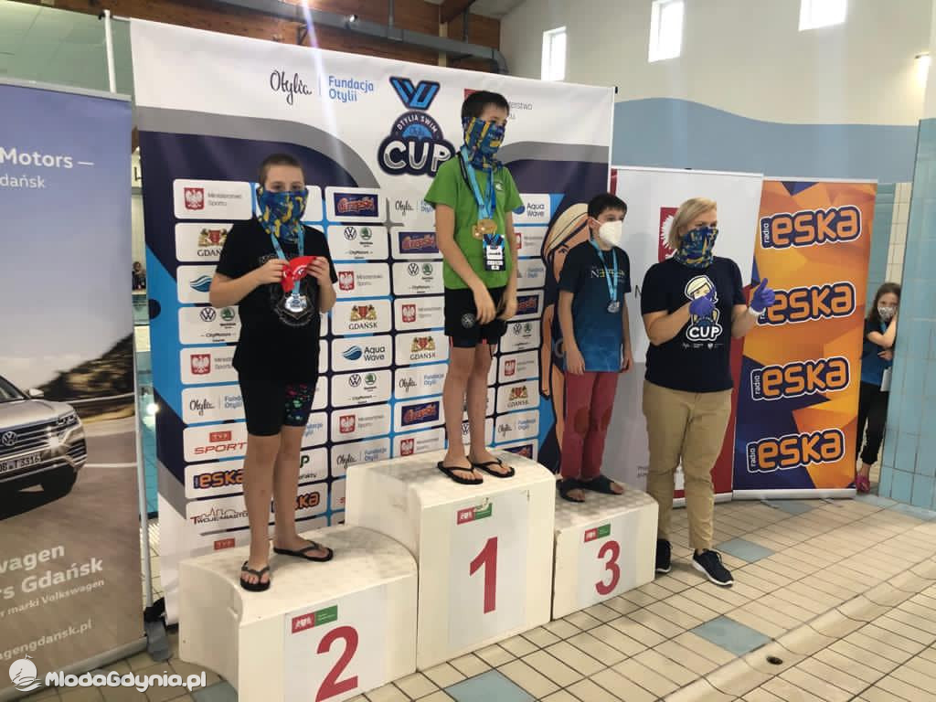 KS Delfin na OTYLIA SWIM CUP 2020 w Gdańsku