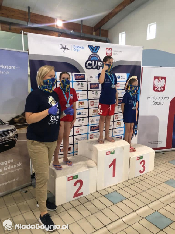 KS Delfin na OTYLIA SWIM CUP 2020 w Gdańsku