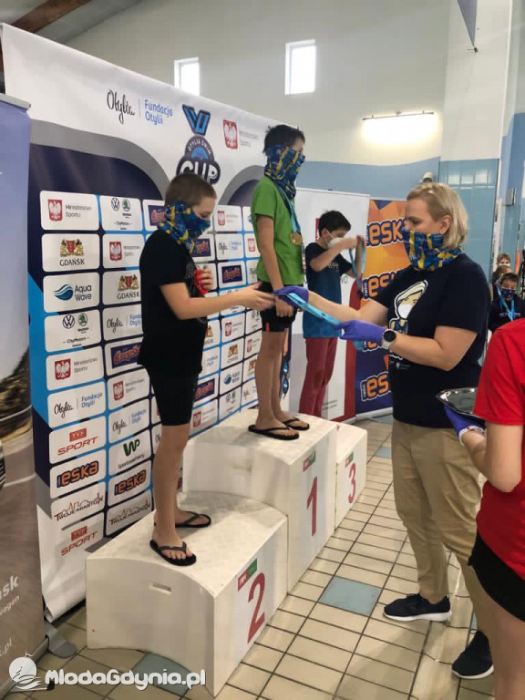 KS Delfin na OTYLIA SWIM CUP 2020 w Gdańsku