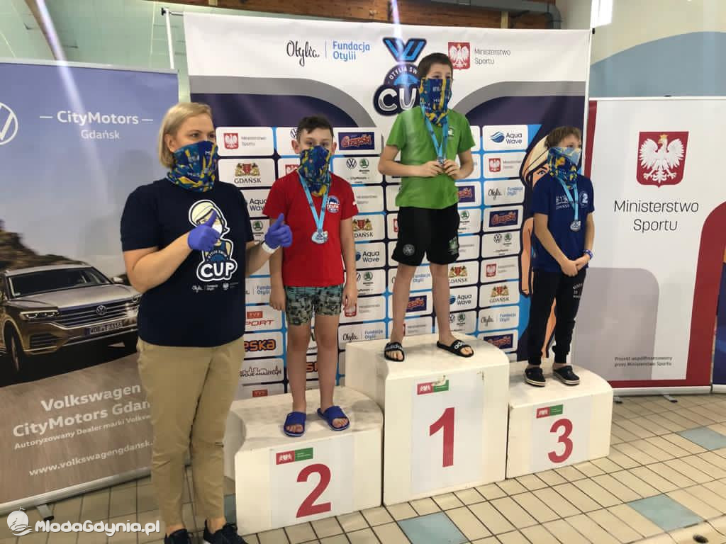 KS Delfin na OTYLIA SWIM CUP 2020 w Gdańsku