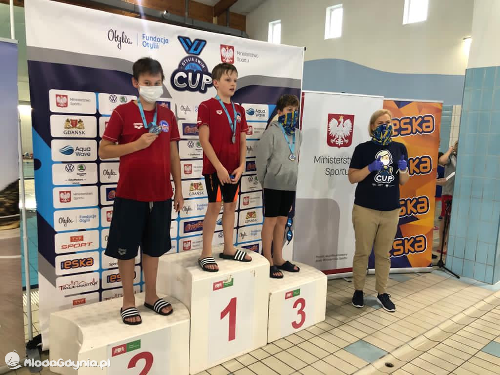 KS Delfin na OTYLIA SWIM CUP 2020 w Gdańsku
