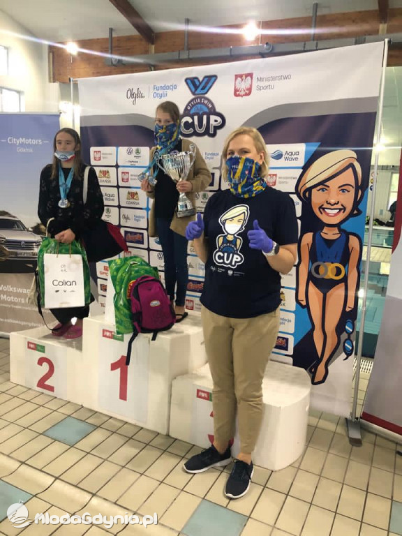 KS Delfin na OTYLIA SWIM CUP 2020 w Gdańsku