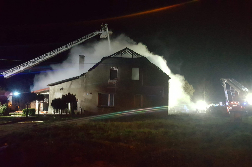 Pożar domu Rodzinnego Marty Kowalczyk