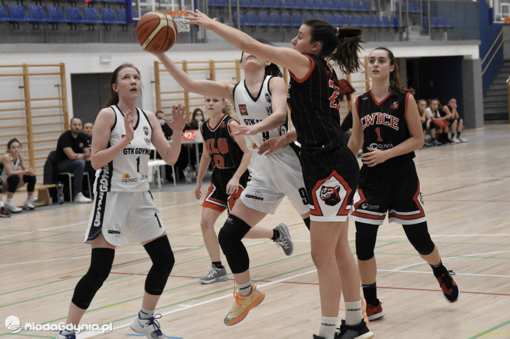 GTK Gdynia vs Młode Lwice AZS UG Gdańsk oraz U 12/15/17