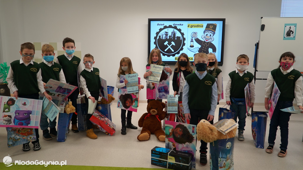 Barbórka - święto górnika - finał w 2 D SP w Pogórzu