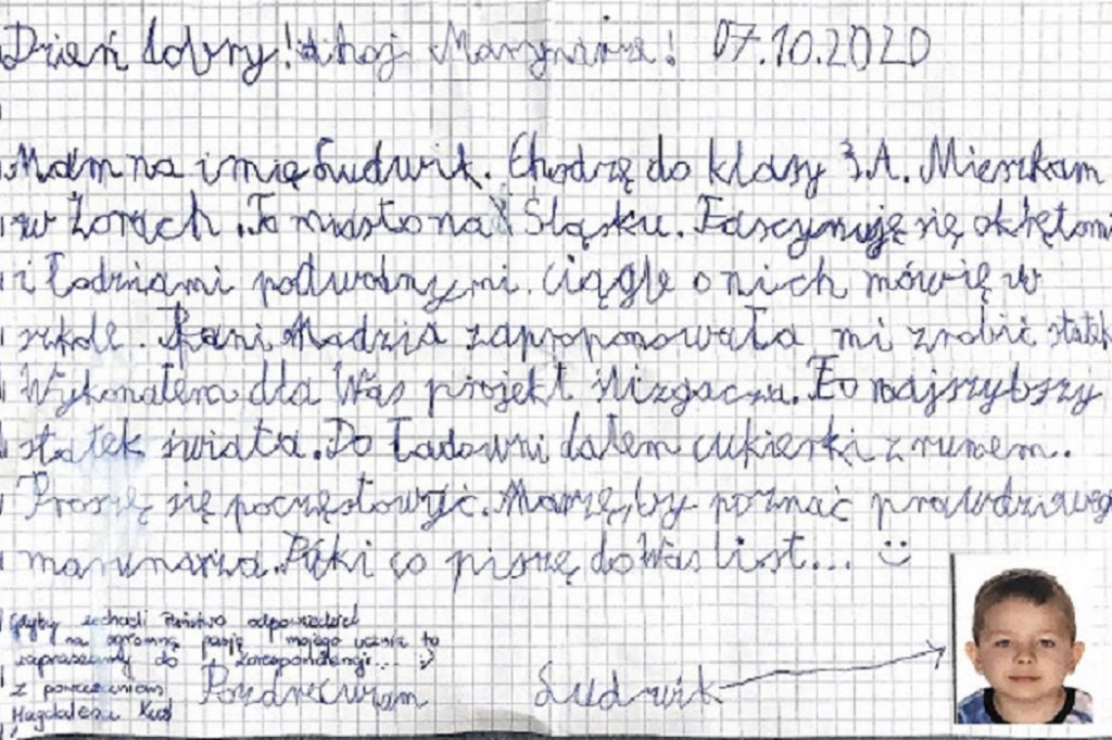 Podchorążowie odpowiedzieli na list 9-letniego chłopca