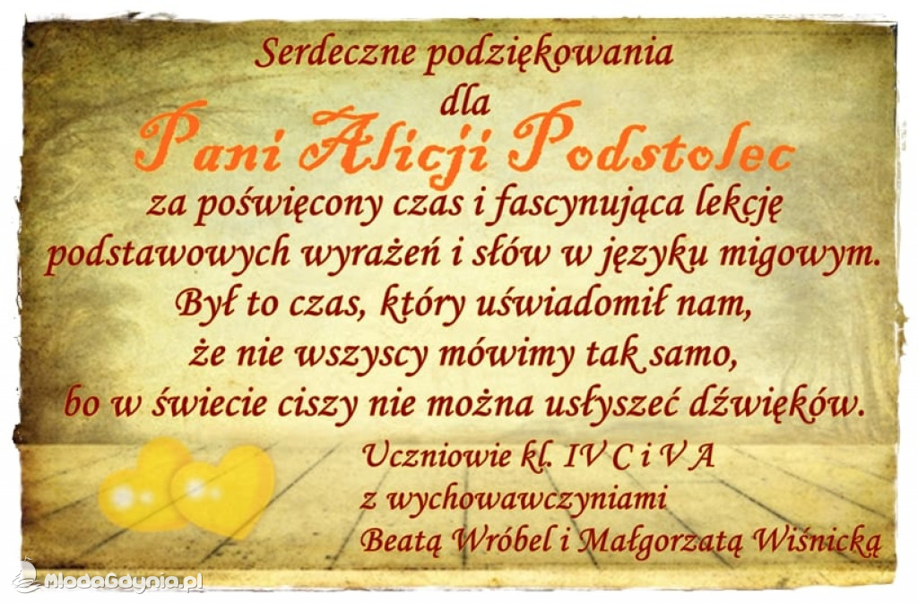 SP 28 - Świat języka migowego