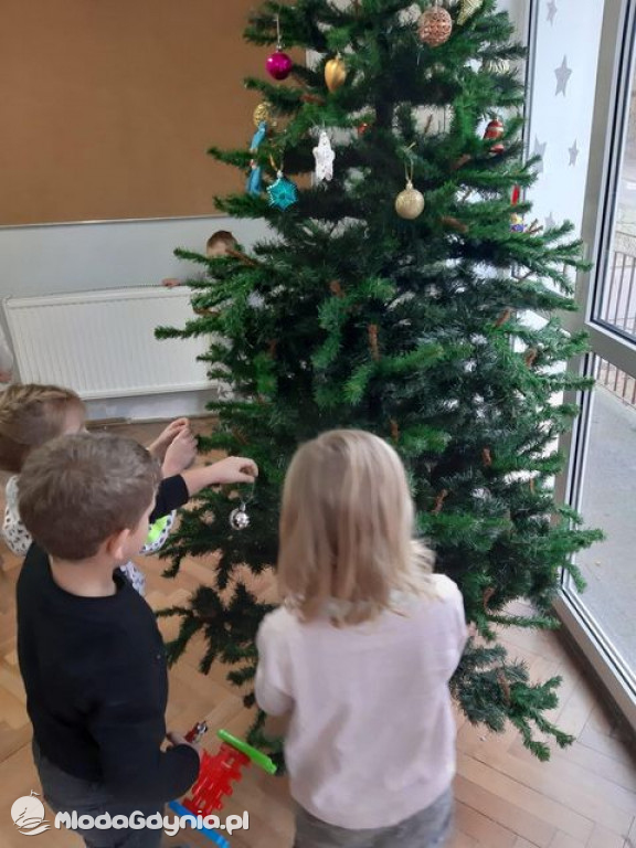 Choinka w świetlicy SP 26 - 2020