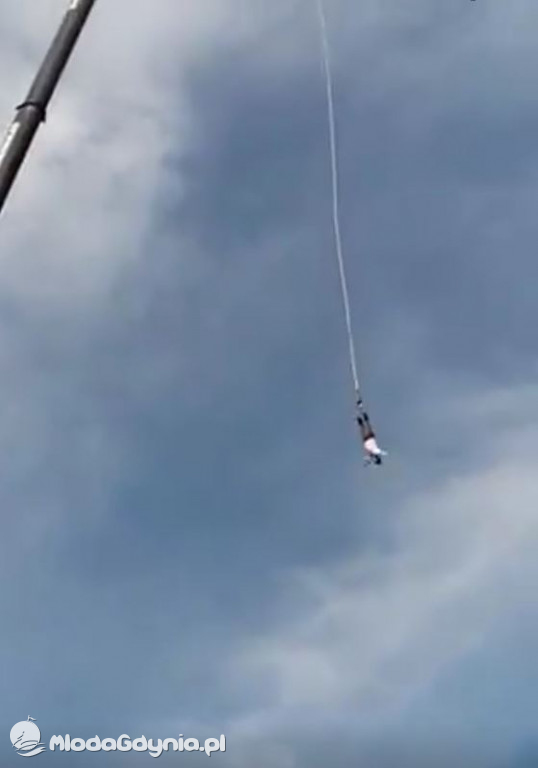 Bungee - upadek w Parku Rady Europy