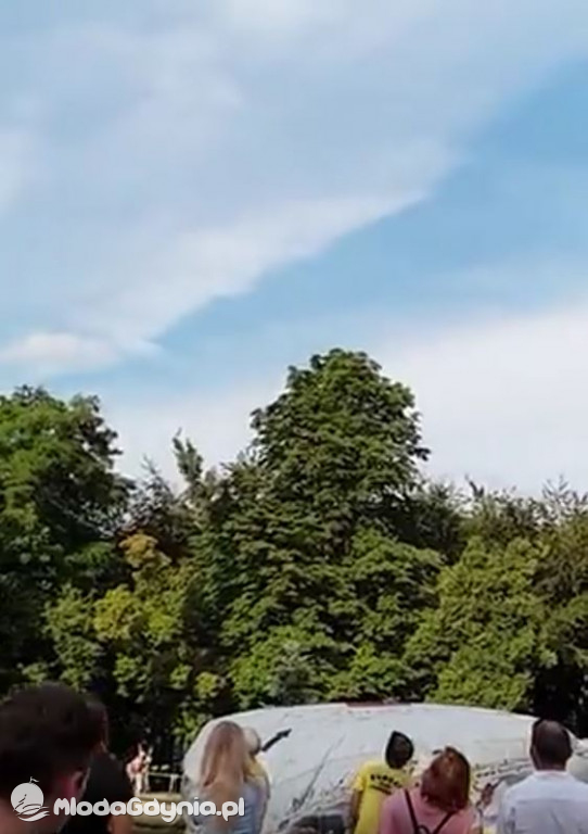 Bungee - upadek w Parku Rady Europy