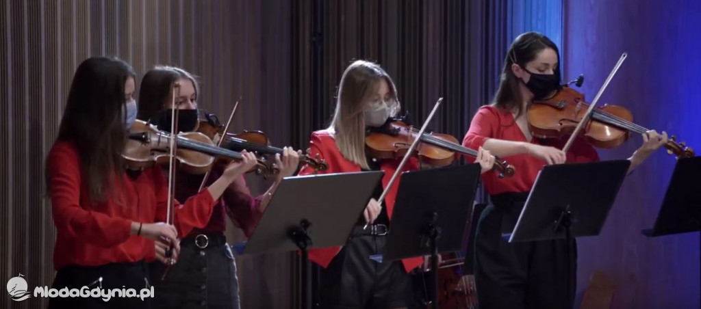 Koncert Świąteczny Uczniów Szkoły Muzycznej w Gdyni - 23.12.2020