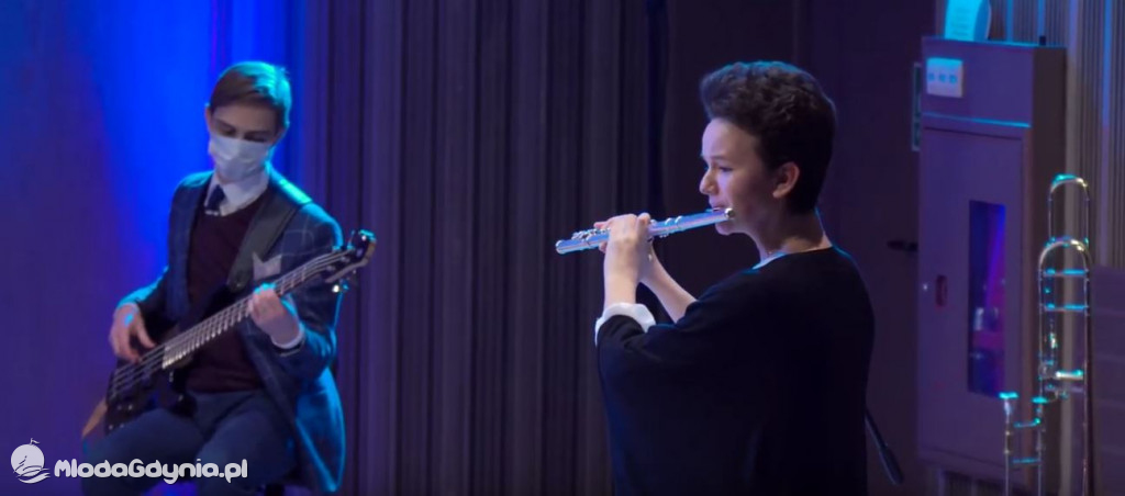 Koncert Świąteczny Uczniów Szkoły Muzycznej w Gdyni - 23.12.2020