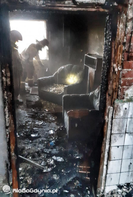 Pożar na Leszczynkach i Wzgórzu Św. Maksymiliana