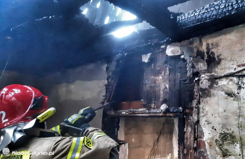 Pożar na Leszczynkach i Wzgórzu Św. Maksymiliana