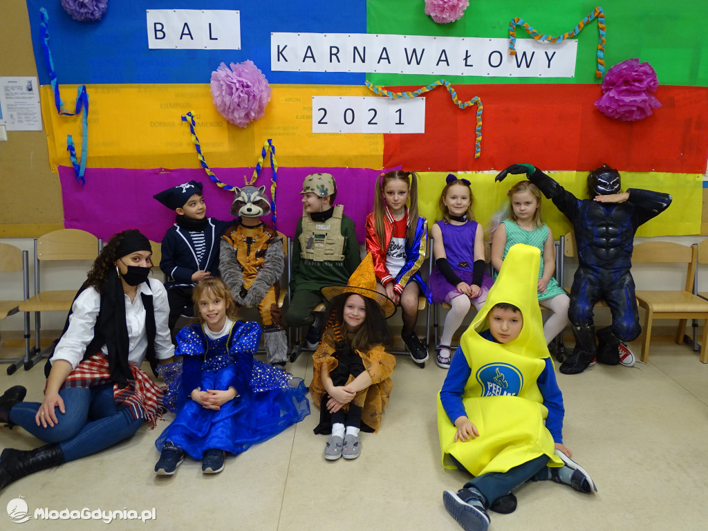 Bal karnawałowy 2021 w Szkole Podstawowej Jezuitów