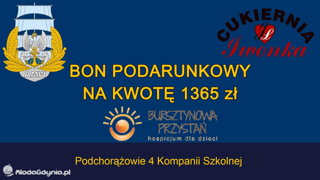 Tłusty czwartek pomógł hospicjum, czyli jak podchorążowie wsparli gdyńską placówkę