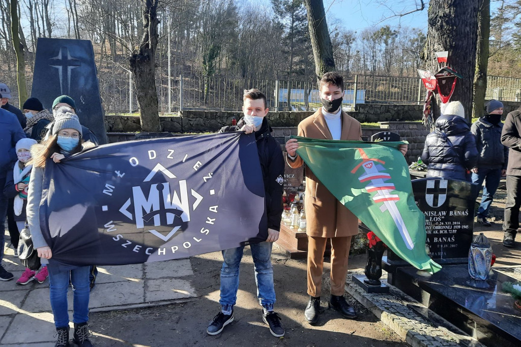 Młodzież Wszechpolska uczciła Żołnierzy Wyklętych