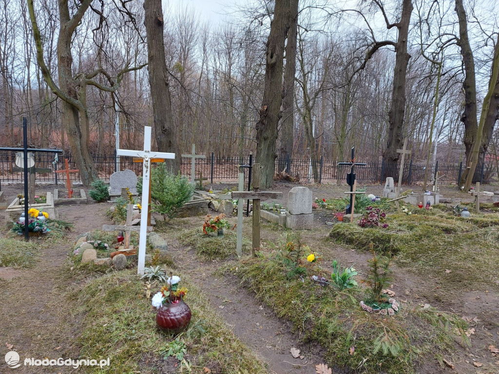 Wiosenne porządkowanie cmentarza na Kolibkach