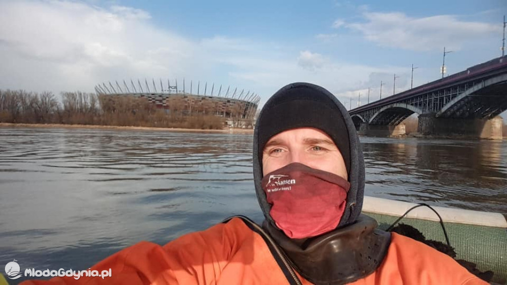 Szymon Machnowski płynie - dzień 15 i 16