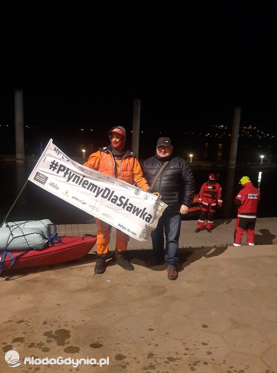 Powitanie Szymona Machnowskiego na Przystani we Włocławku