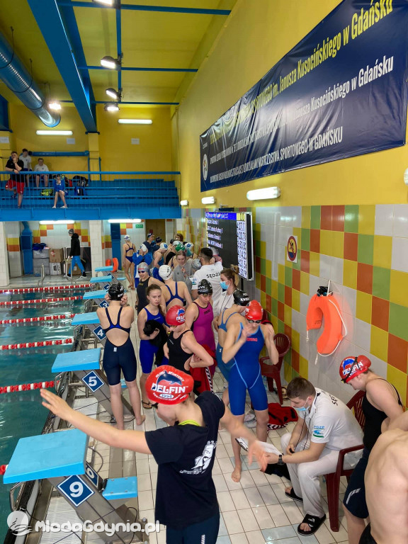 KS Delfin - UDANY WYSTĘP JUNIORÓW PODCZAS LIGI POMORSKIEJ W GDAŃSKU