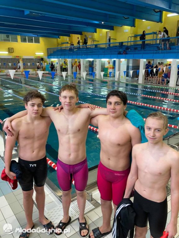 KS Delfin - UDANY WYSTĘP JUNIORÓW PODCZAS LIGI POMORSKIEJ W GDAŃSKU