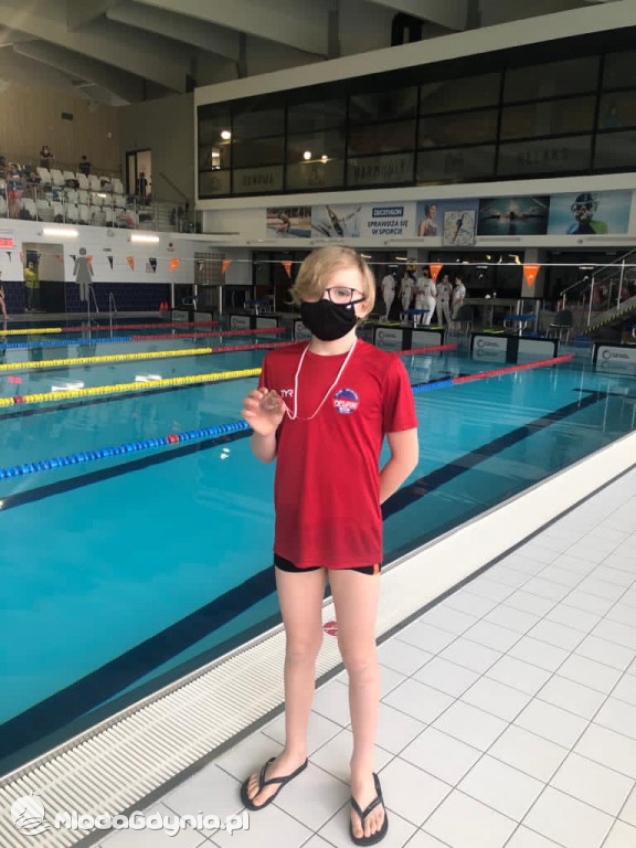 KS Delfin - MEDALE PODCZAS LIGI POMORSKIEJ DZIECI W SŁUPSKU