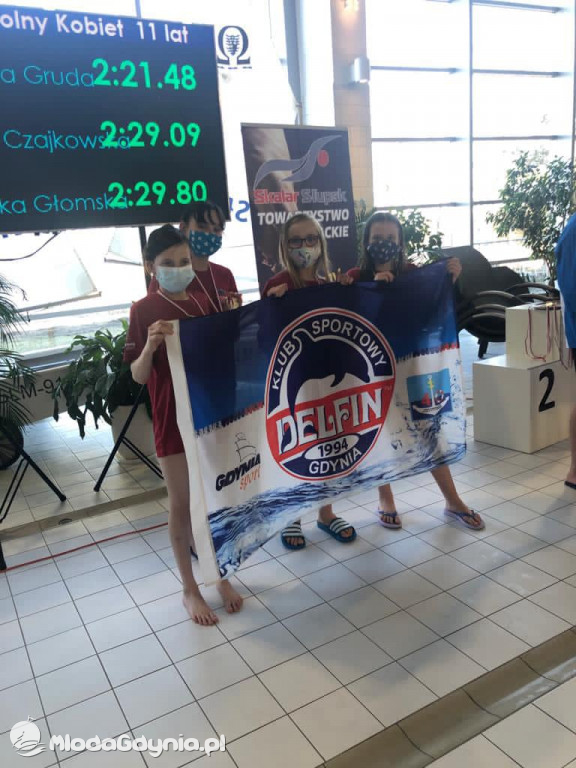 KS Delfin - MEDALE PODCZAS LIGI POMORSKIEJ DZIECI W SŁUPSKU