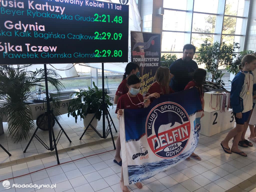 KS Delfin - MEDALE PODCZAS LIGI POMORSKIEJ DZIECI W SŁUPSKU