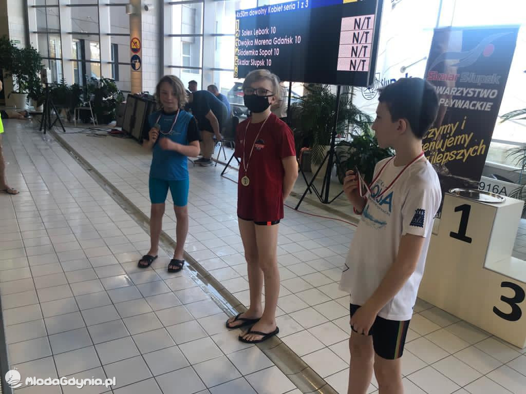 KS Delfin - MEDALE PODCZAS LIGI POMORSKIEJ DZIECI W SŁUPSKU