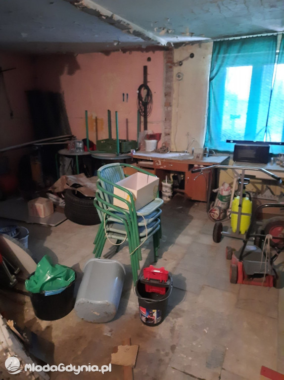 Zaplecze stadionu miejskiego w Kartuzach