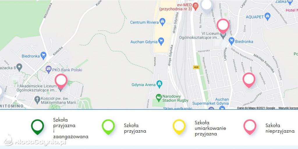 Mapa równości w Gdyni i na Pomorzu