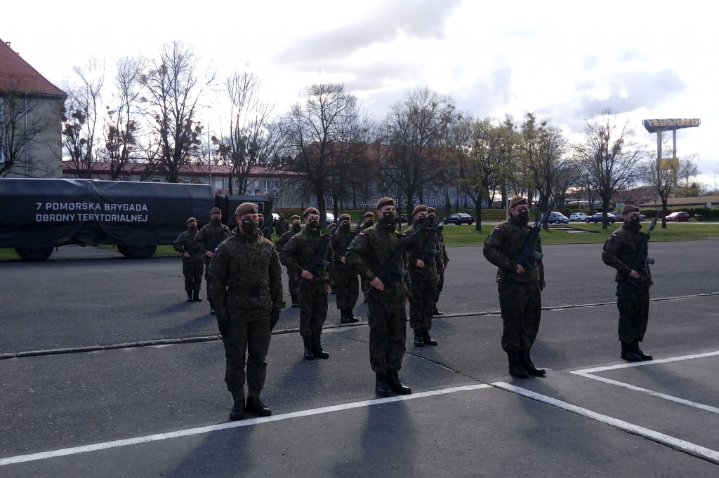 7 PBOT - Przysięga Wojskowa - Słupsk 25 kwietnia 2021