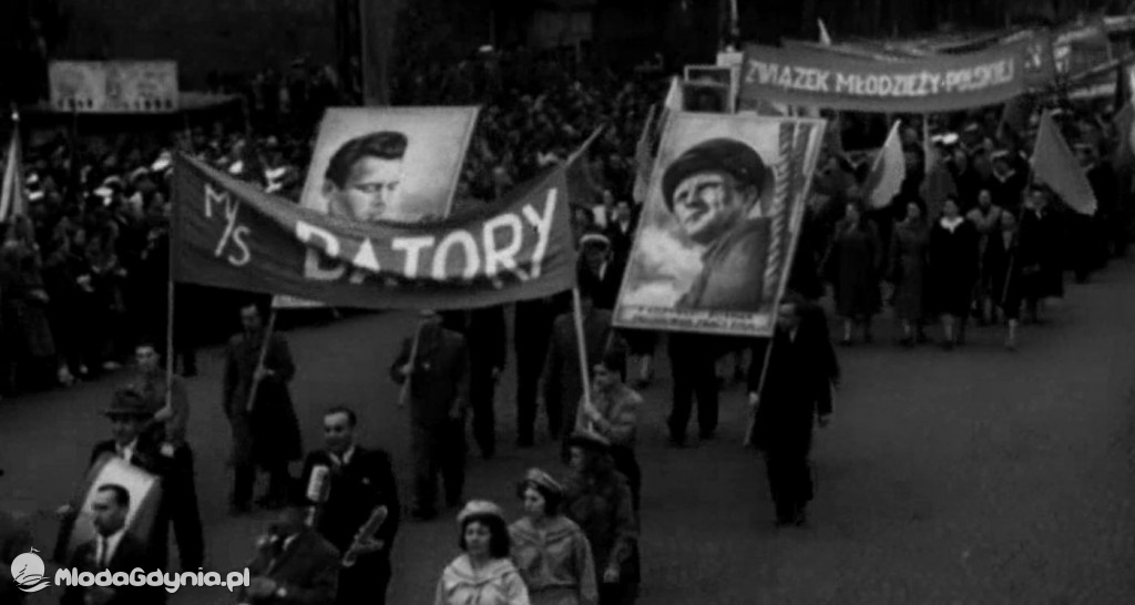 1 maja w Gdyni 1951 roku