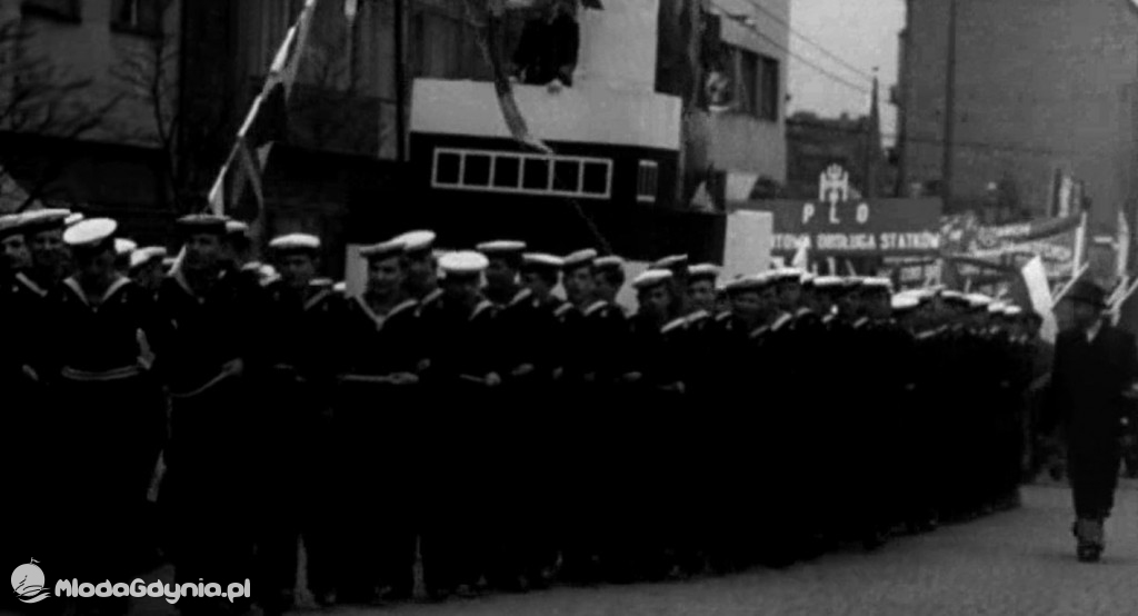 1 maja w Gdyni 1951 roku