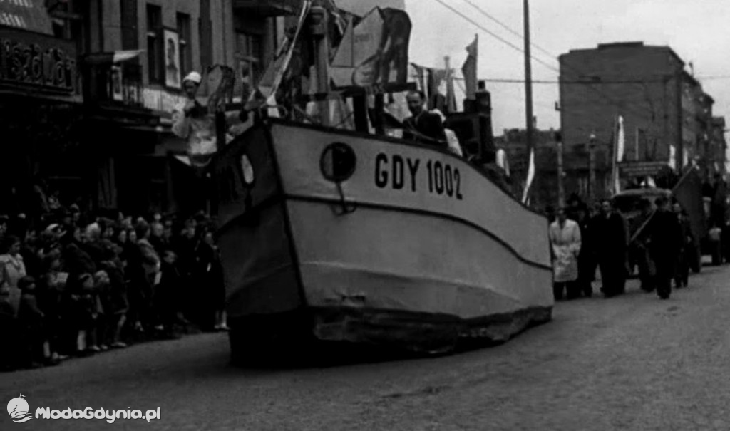 1 maja w Gdyni 1951 roku