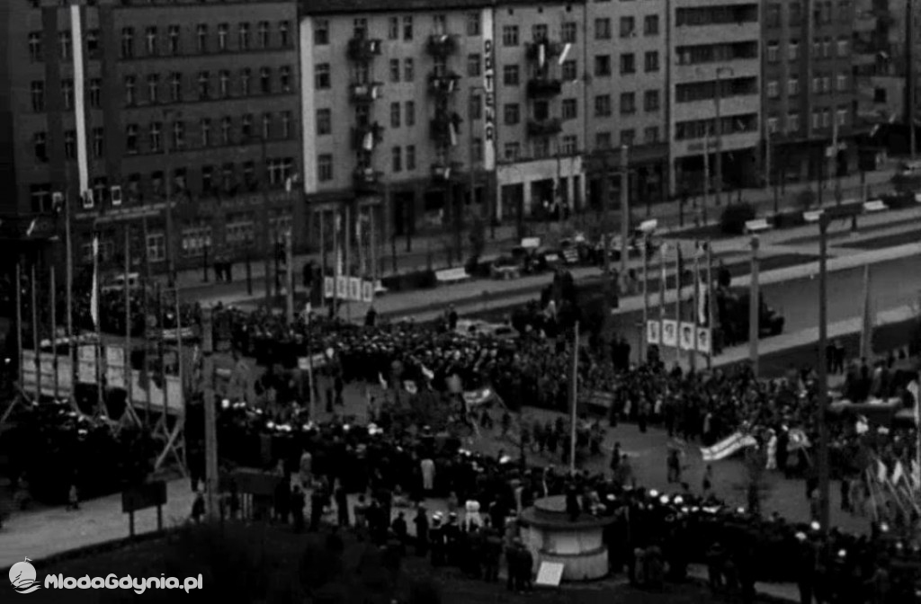 1 maja w Gdyni 1951 roku