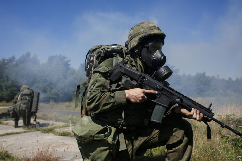 Żołnierze z Malborka i Słupska - szkolenie z Brytyjczykami