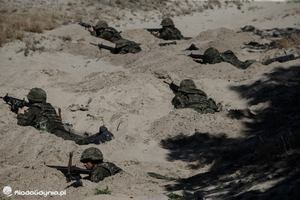Żołnierze z Malborka i Słupska - szkolenie z Brytyjczykami