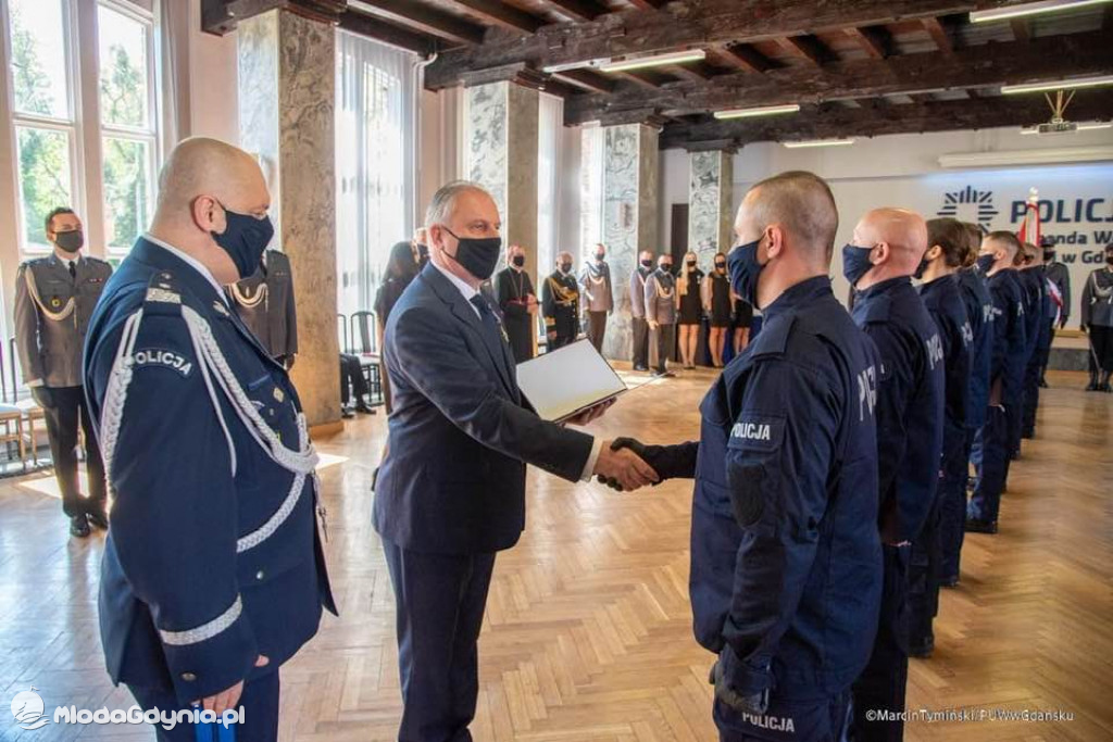 Nowo przyjęci policjanci złożyli ślubowanie