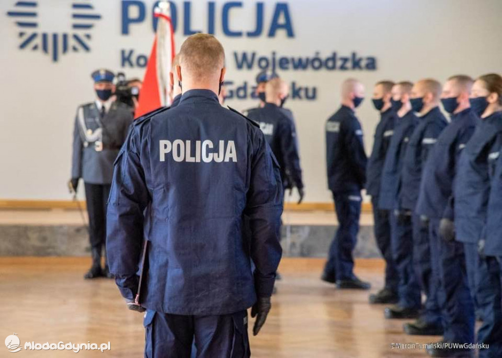 Nowo przyjęci policjanci złożyli ślubowanie