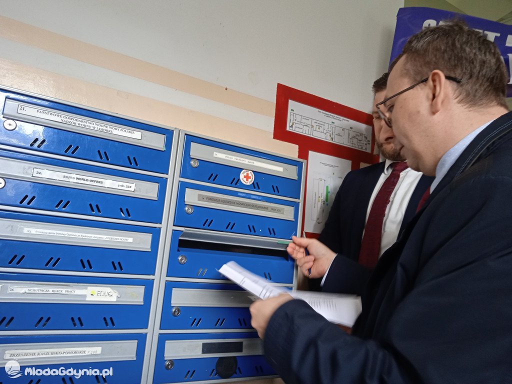 Konferencja prasowa samorzadowców w Lęborku - 19.05.2021