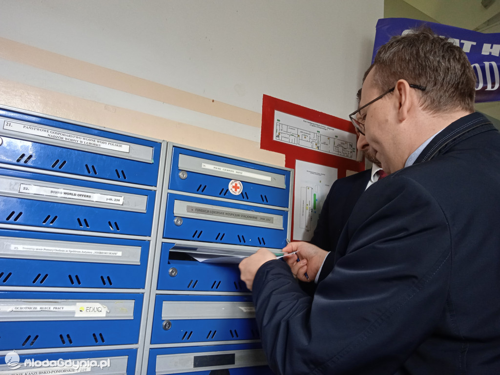 Konferencja prasowa samorzadowców w Lęborku - 19.05.2021