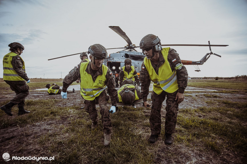 Pomorscy terytorialsi podczas szkolenia na Bałtyku