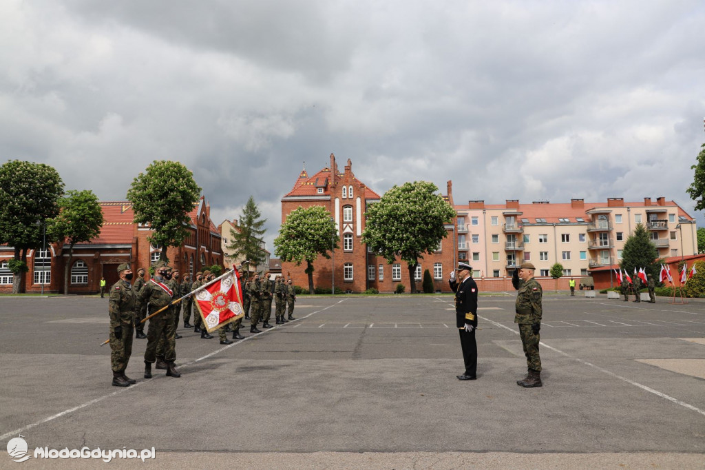 Przysięga żołnierzy 7 PBOT