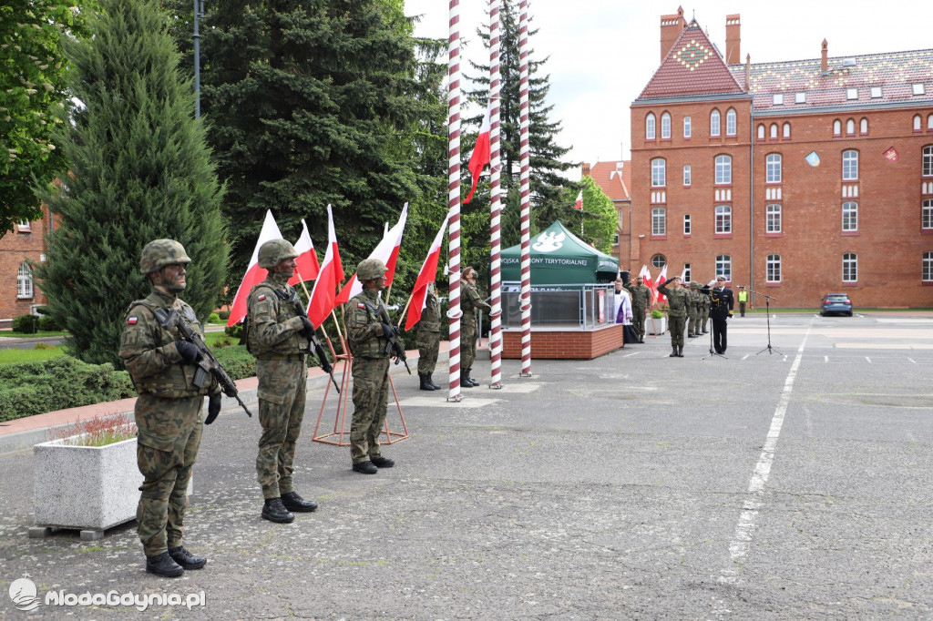 Przysięga żołnierzy 7 PBOT