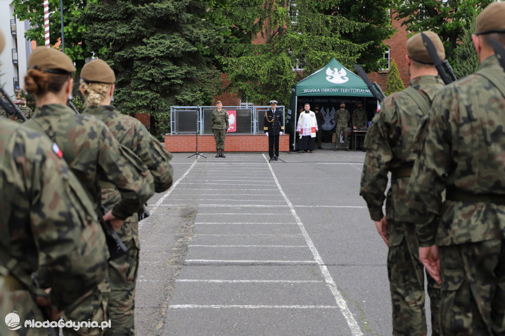 Przysięga żołnierzy 7 PBOT